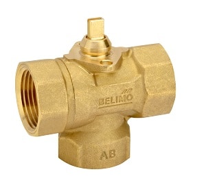 Belimo Z3050Q-E ZoneTight (QCV), 1/2", 3-way, Cv 1