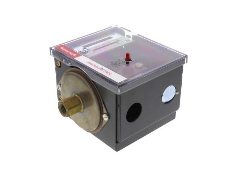 Honeywell L4079B1033 Pressuretrol Controller, 2-15 PSI w/ Manual Recycle - Image 2